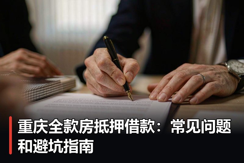 重庆全款房抵押借款:常见问题和避坑指南 重庆全款房抵押借款:常见问题和避坑指南