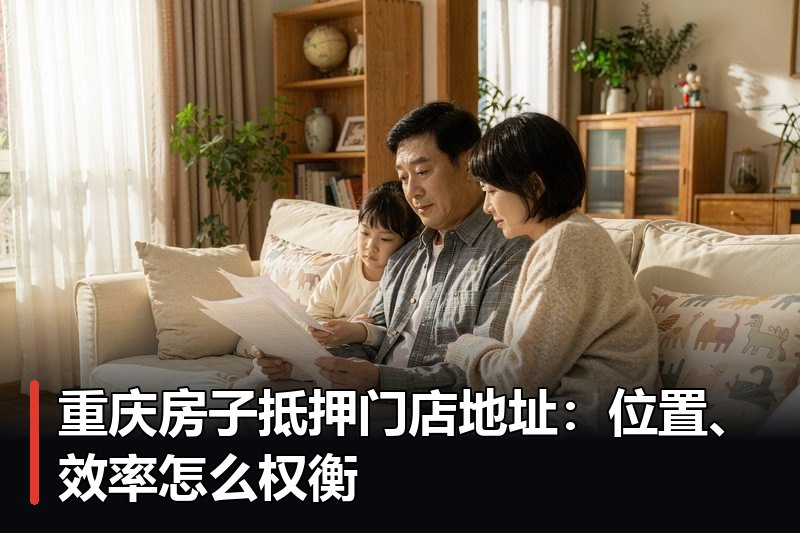 重庆房子抵押门店地址:位置、效率怎么权衡 重庆房子抵押门店地址:位置、效率怎么权衡