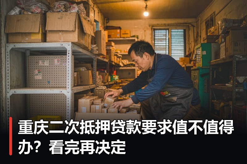 重庆二次抵押贷款要求值不值得办?看完再决定 重庆二次抵押贷款要求值不值得办?看完再决定