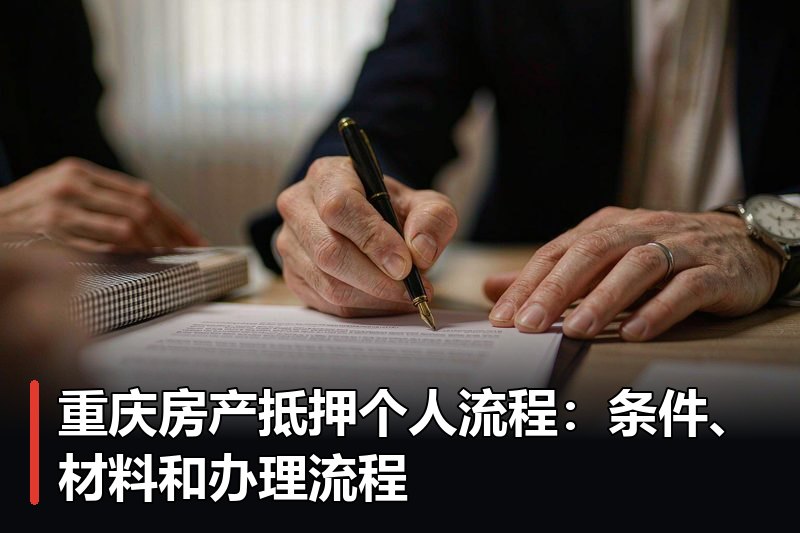 重庆房产抵押个人流程:条件、材料和办理流程 重庆房产抵押个人流程:条件、材料和办理流程